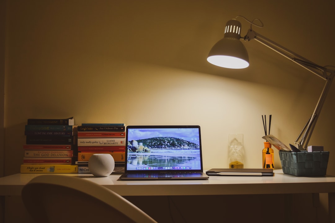 Photo Desk, Lamp