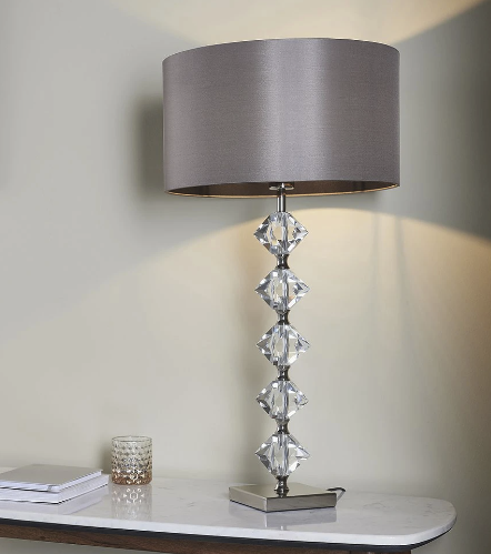 Enhance Your Bedroom with a Crystal Table Lamp