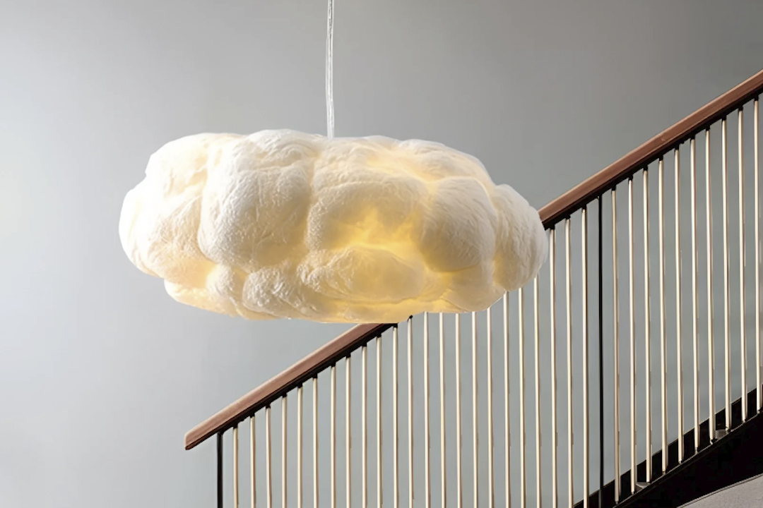 Whimsical Cloud-Shaped Ceiling Lamp for Bedroom